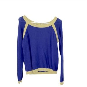 NWT Mac & Jac purple sweater size small